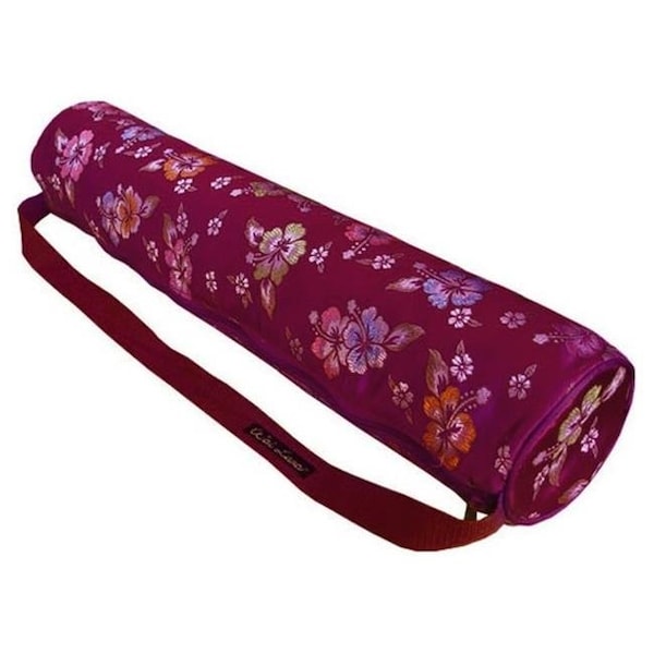 Wai Lana Productions 191 Deluxe Hibiscus Tote Bag for Yogi Mat - Magenta 191 - main
